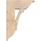 Ekena Millwork Legacy Traditional Smooth Bracket w/ Offset Brace, Douglas Fir, 7 1/2"W x 18"D x 26"H BKT0806X18X26LEC01SDF - alternate 4